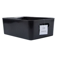 textured storage bin 10in x 7in