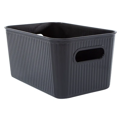 large emerald green storage bin 14in x 10in