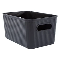 large emerald green storage bin 14in x 10in