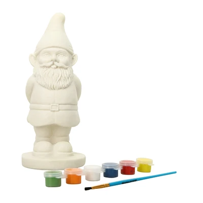 paint your own garden gnome craft kit