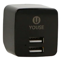 dual usb wall charger 3.1 amp