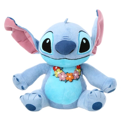 Disney Stitch plush with lei 9.2in