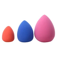 3-count infused makeup sponges set