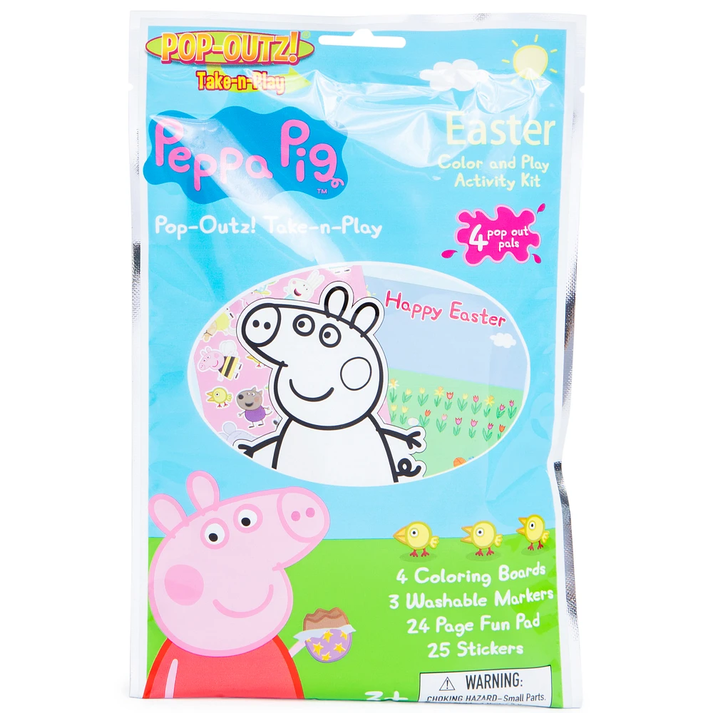 Peppa Pig™ Pop-Outz! Easter Take-N-Play Activity Kit