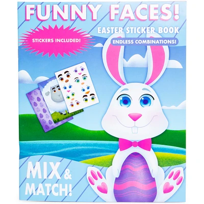 Funny Faces Easter Sticker Book