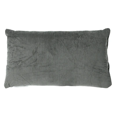 corduroy body pillow 20in x 12in