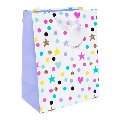 sparkly medium gift bag 7in x 10in