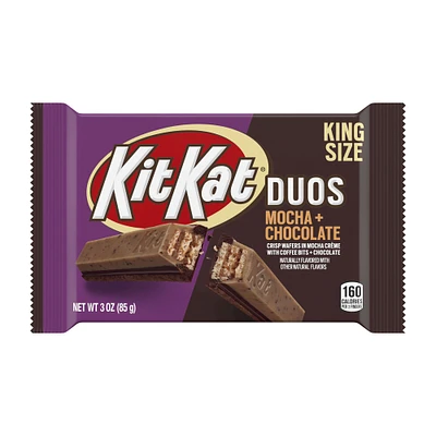 kit kat® duos mocha + chocolate king size candy bar 3oz