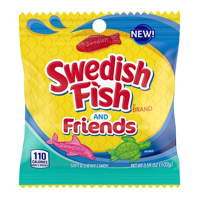 swedish fish® and friends candy 3.59oz