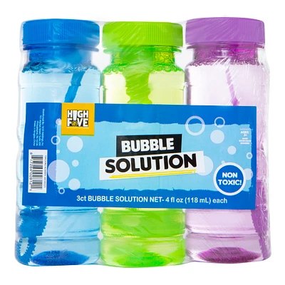 bubble solution 3-pack