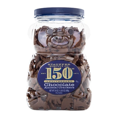 stauffer biscuit co. chocolate animal crackers 24oz