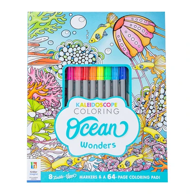 kaleidoscope ocean wonders coloring set