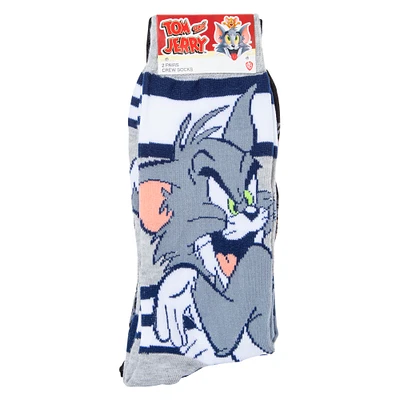 tom and jerry™ crew socks 2-pack