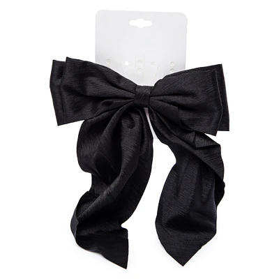 clip-on hair bow