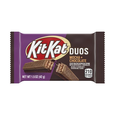 kit kat® duos mocha + chocolate candy bar 1.5oz