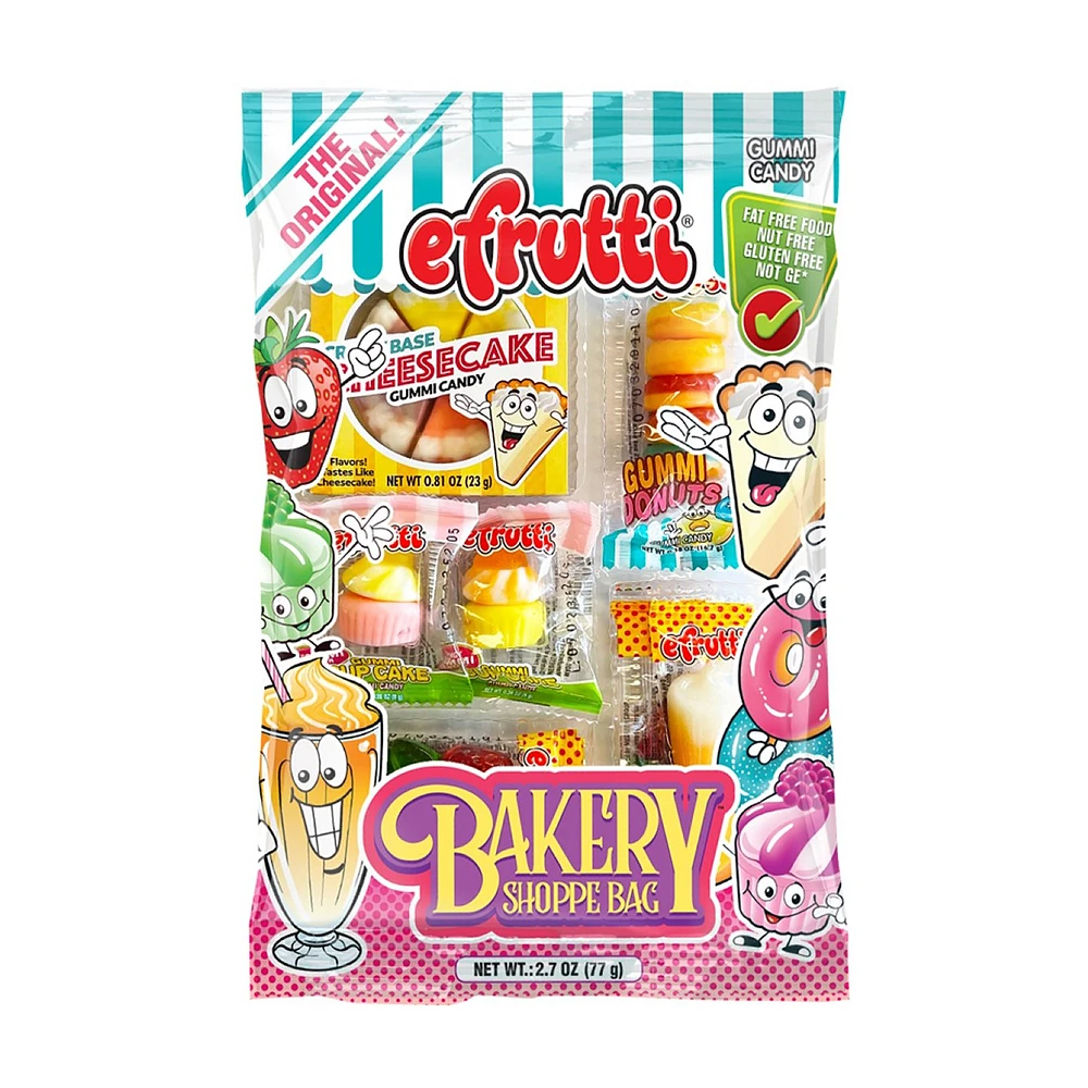 efrutti® bakery shoppe bag gummi candy 2.7oz