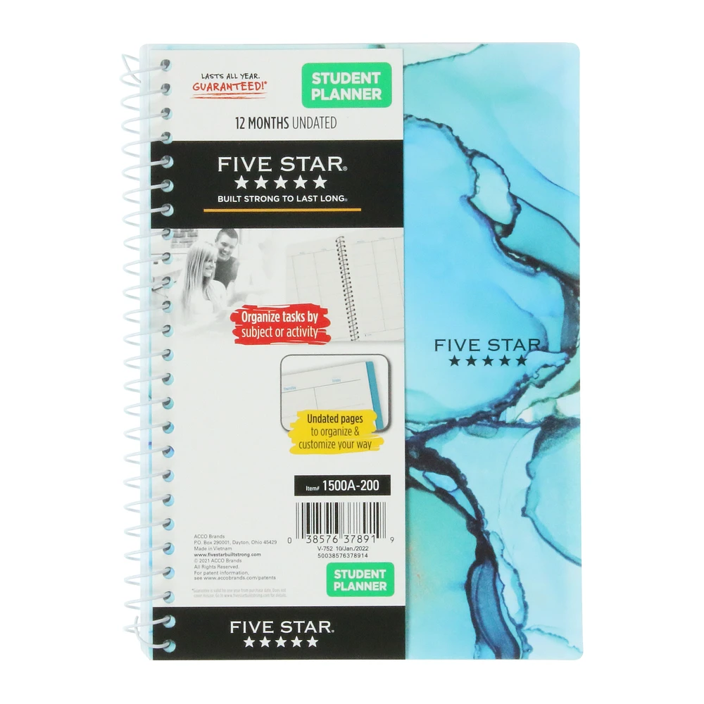 five star® student planner