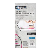 series-8 fitness™ adjustable weighted hula hoop