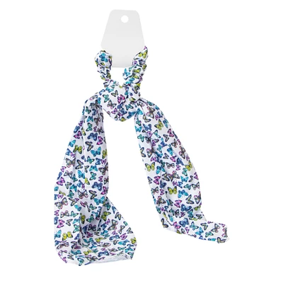 butterfly scarf scrunchie