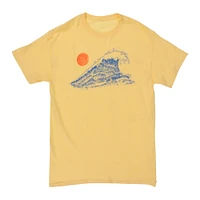 ocean wave graphic tee