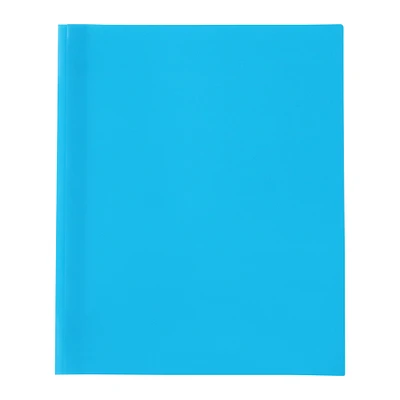 neon 2-pocket & 3-prong portfolio folder