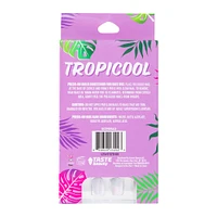 tropicool press-on nails 18-piece set