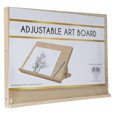 adjustable desktop art board 16in x 12in