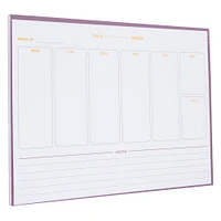 weekly planner desk pad 10.8in x 8.4in