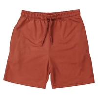 mauve french terry shorts
