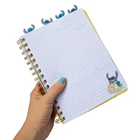 Disney Stitch tab notebook 8in x 6in