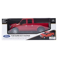 ford f-350 super duty platinum 1:24 licensed friction car