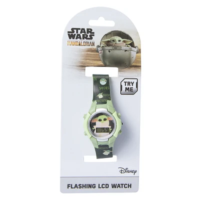 star wars the mandalorian™ the child™ flashing LCD watch