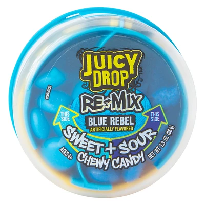 juicy drop® remix sweet + sour chewy candy 1.3oz