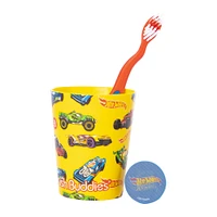 brush buddies™ hot wheels® kid's toothbrush set