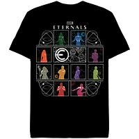 marvel® eternals silhouette graphic tee