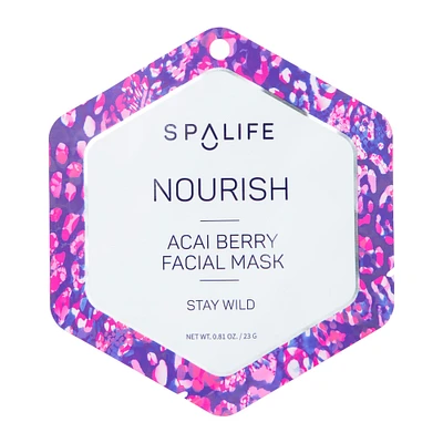 nourish acai berry facial sheet mask