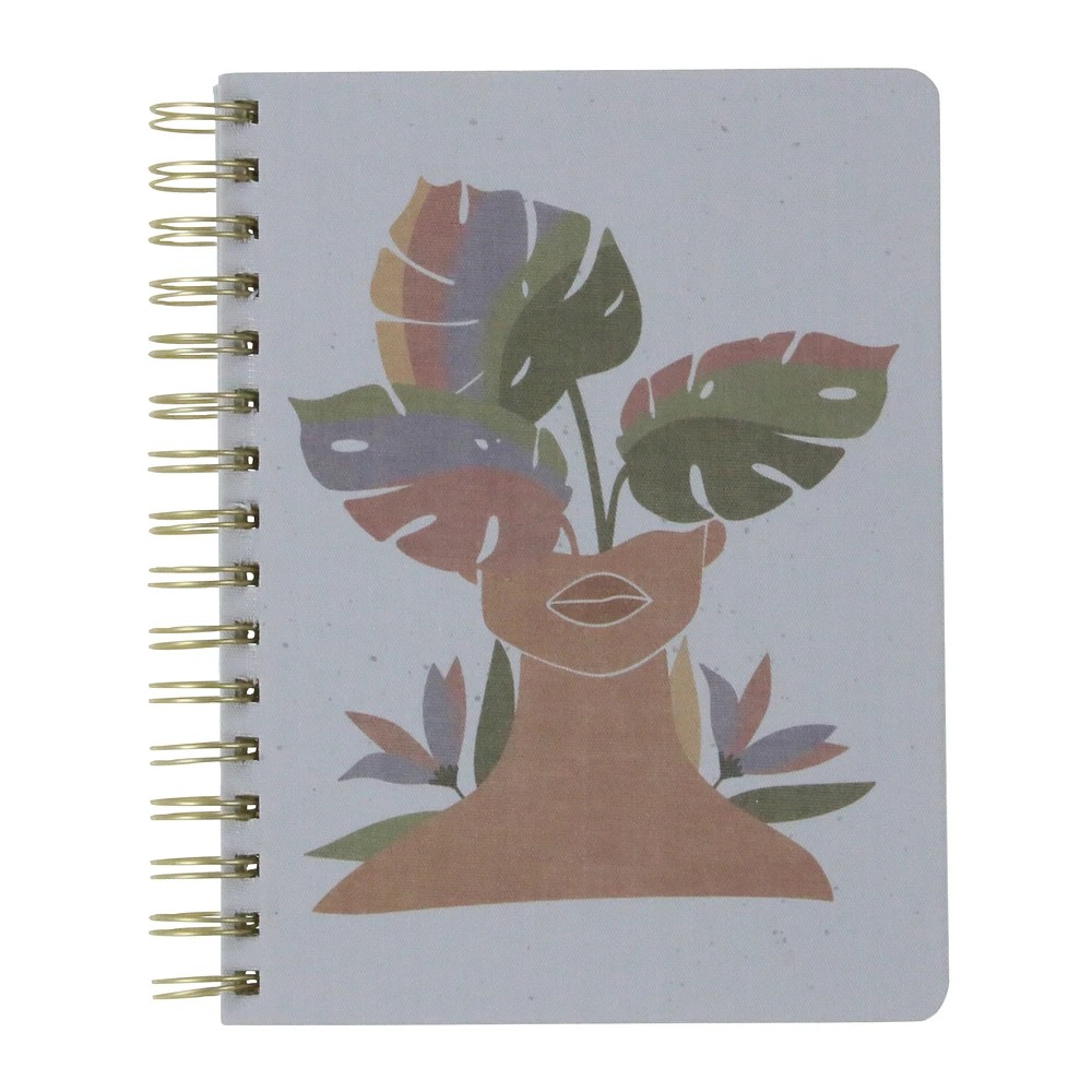 spiral bound lined journal 6in x 8in