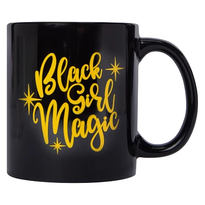 'black girl magic' mug