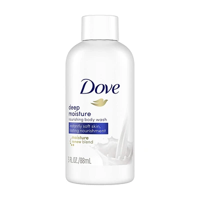 travel size dove® deep moisture nourishing body wash 3oz