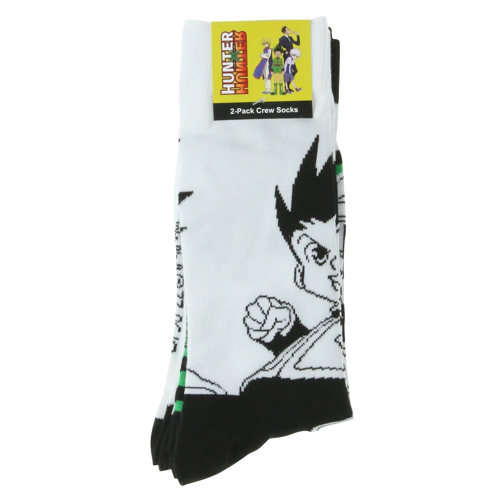 hunter x hunter™ crew socks, 2 pairs