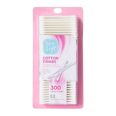 simply soft™ cotton swabs 300-count