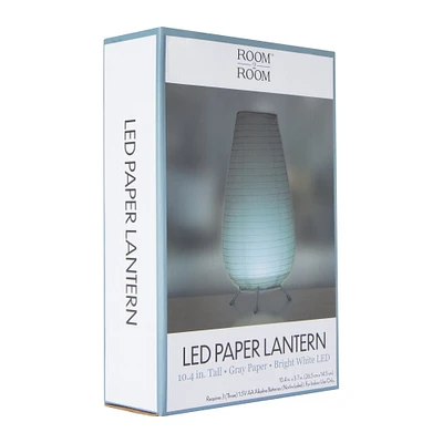 LED paper lantern 10.4in x 5.7in