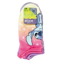 Disney  Lilo & Stitch ombre stars no show socks 5-pack