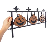 halloween fence 24.6in x 12.2in
