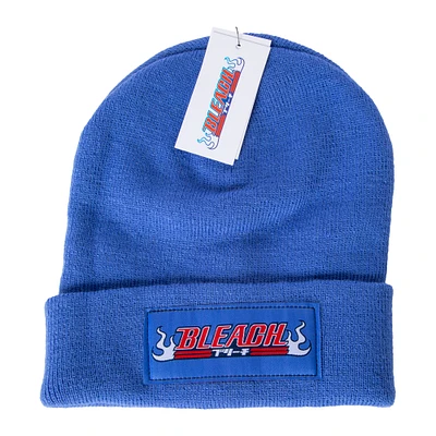 embroidered patch anime beanie