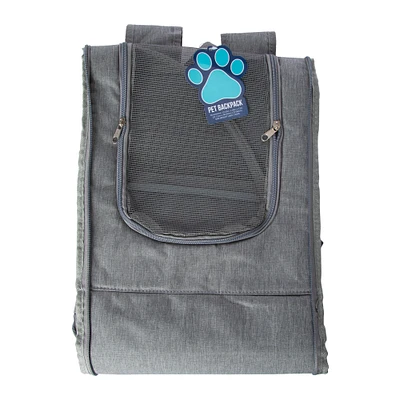 foldable pet backpack 12.25in x 16in