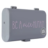 cosmetic storage box with mirror 8.2in x 5.5in