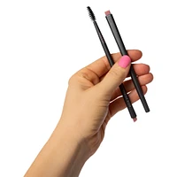 easy as 1-2-3 brow & liner makeup brush set