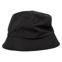 reversible bucket hat - daisy print/black