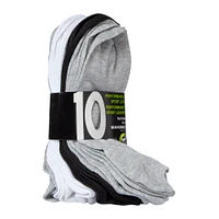 men's performance sport ankle socks 10-pack